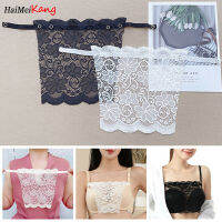 Haimeikang ผู้หญิง Anti-Emptied ลูกไม้ที่ไม่มีสายหนัง Camisoles Intimates ชุดชั้นในที่ไม่มีสายหนัง Bra Top Lace Breast Wrap ผ้า