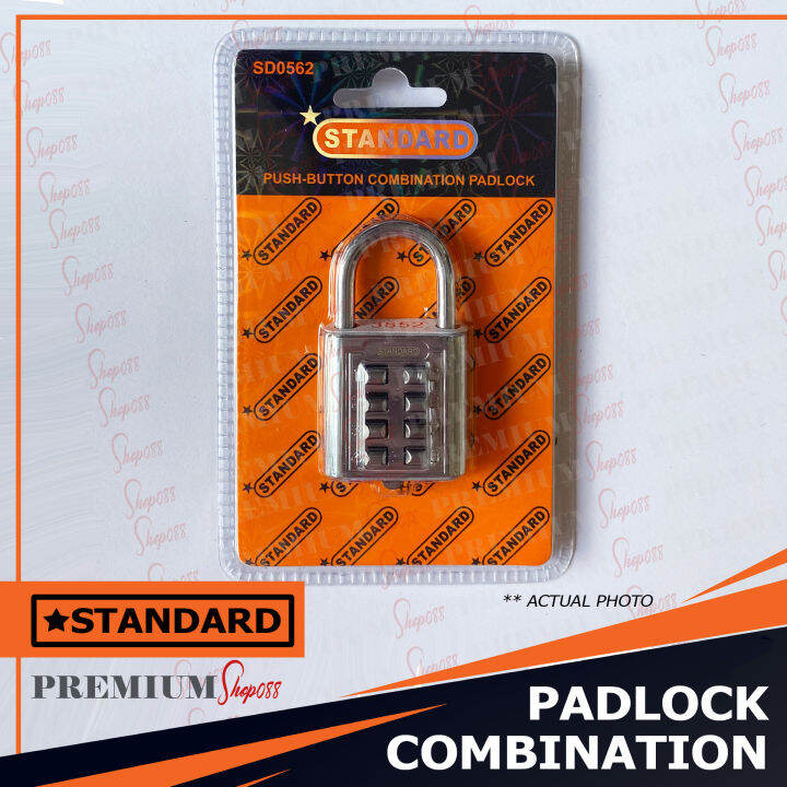 Standard Travel Padlock Combination Luggage Bag Number Digital Digit