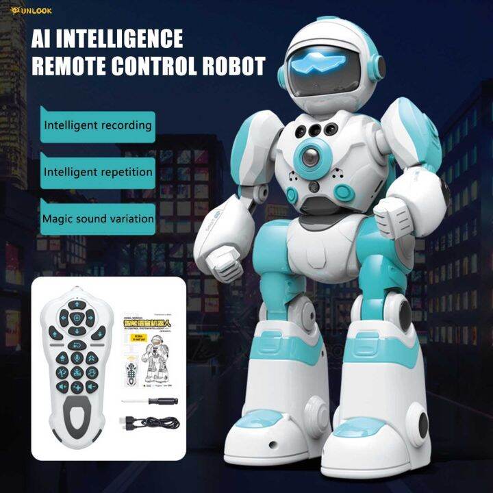 Remote Control Programmable Robot Toy Interesting Cognitive Remote