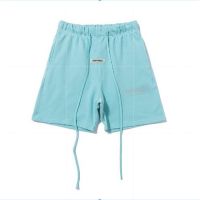 Fashion F O G loose double line ESSENTIALS loose drawstring cotton casual shorts