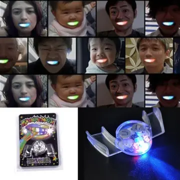 Halloween Party Flashing Glow LED Mouthpiece