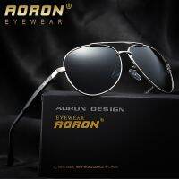 {Paopao glasses}AORON Vingate แว่นกันแดดผู้ชายโพลาไรซ์ผู้หญิงย้อนยุคแบรนด์เดิมแว่นตาหรูหรา Gogoles คลาสสิกป้องกันแสงสะท้อน