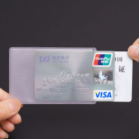 Waterproof Transparent Card Holder Plastic Card id Holders Case To Protect Credit Cards Card Protector Cardholder