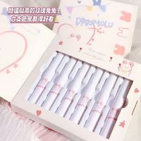 DANMOLU Six Pack Lip Glaze Set ลิปสติกเคลือบเงาขนแกะสีขาวสำหรับงานปาร์ตี้ KZHJ