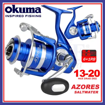 Max Drag 30kg) Okuma Makaira Spinning Reel 9+1RB Saltwater Big Game 2  Design Knob