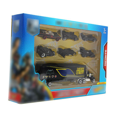 7pcsset Pixar Car 1:64 Alloy Cars Batman Classic Cars Chariot Model Car The Dark Knight Diecast Cars Kids Christmas Gift