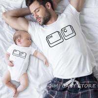 Ctrl C Ctrl V Family Matching T Shirt Man Son Daughter Dad T Shirt Bodysuit T Shirt