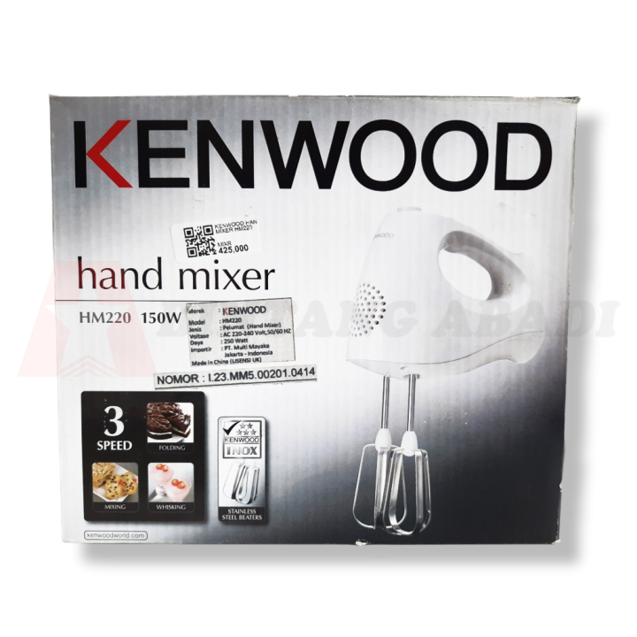 KENWOOD HAND MIXER HM220 Lazada Indonesia
