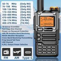 Quansheng UV K5 (8) Walkie Talkie Portable Am Fm Two Way Radio Commutator Station Amateur Ham Wireless Set Long Range Receiver Power Points  Switches