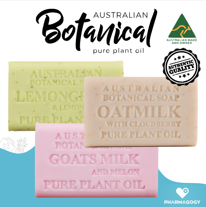 AUSTRALIAN BOTANICAL Australian Botanical Soap Bar Lemongrass Lemon