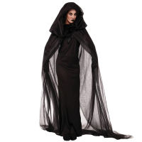 CP252 ชุดแม่มด ชุดพ่อมด พ่อมด แม่มด ฮาโลวีน Dress for The Witch Suit Wizard Halloween Magic Costume Party Cosplay Fancy Outfit