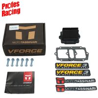 วาล์วก้านกก3ก้านสำหรับรถจักรยานยนต์ V-Force สำหรับ KAWASAKI 1982-1992 KX125 KMX125 1999 2000 2001 1983 1984 KX 125 500 KMX 125 V313A