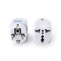 Universal EU To US AU UK Plug Jack Converter Adapter Two Hole Travel Adapter Plugs Charging Socket EU To US AU UK Converters Wires  Leads  Adapters