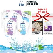 ComBo 2 Túi Nước giặt quần áo em bé Dnee túi 1400ml