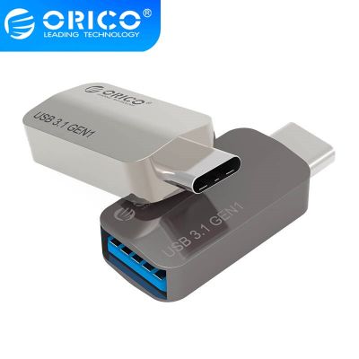 3A ORICO Type-C กับ USB-A ที่ชาร์จ &amp; ซิงค์อะแดปเตอร์ OTG Type C สำหรับโทรศัพท์ S9 Type C อะแดปเตอร์ USB USB Tipo C CTA2