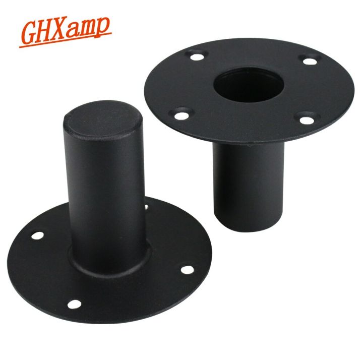 ghxamp-professional-speaker-stand-metal-iron-bottom-seat-stage-sound-stand-mounting-hole-tray-base-for-below-15-inch-speaker-2pc