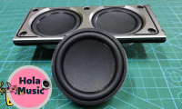 Hola music★ ลำโพงนีโอดิเมียมความถี่เต็ม 2 นิ้ว4Ω10Wพร้อมแผง แตรแต่งรถ DIY 2 inch 4Ω10W full-range DIY speaker with panel DIY★A8