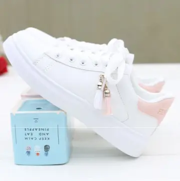 White on sale sneakers lazada