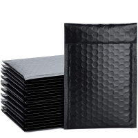 50Pcs Black Poly Mailer Bubble Mailers Padded Envelopes for Gift Packaging Lined Mailer Self Seal Bag Bubble Mailers Padded