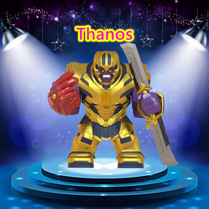 Marvel Thanos Gauntlet Mini Figures Building Blocks Fit lego Kids Toys 