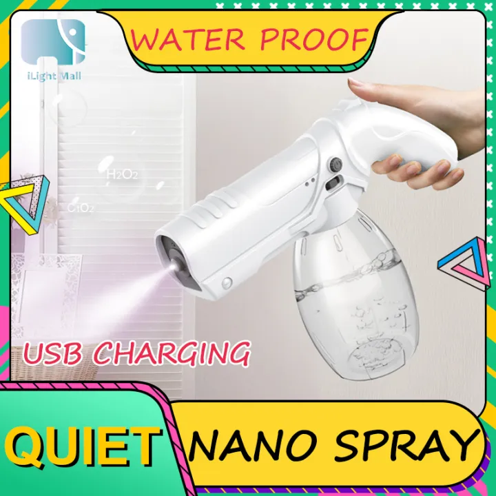 iLight Mall Nano Spray Gun Disinfecting Machine Wireless Atomized