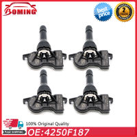 เซ็นเซอร์ความดันลมยางระบบการตรวจสอบ TPMS 4250F187สำหรับมิตซูบิชิ Attrage คราสข้ามมิราจปาเจโรสปอร์ต14-25 433เมกะเฮิร์ตซ์