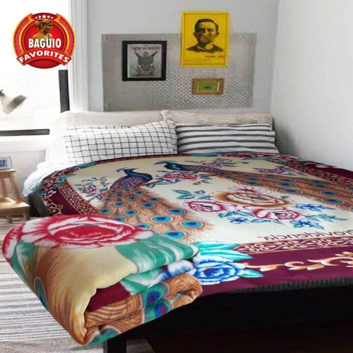 Baguio Favorites Comfortably Soft KING SIZE Flannel Blankets(BIG PRINT