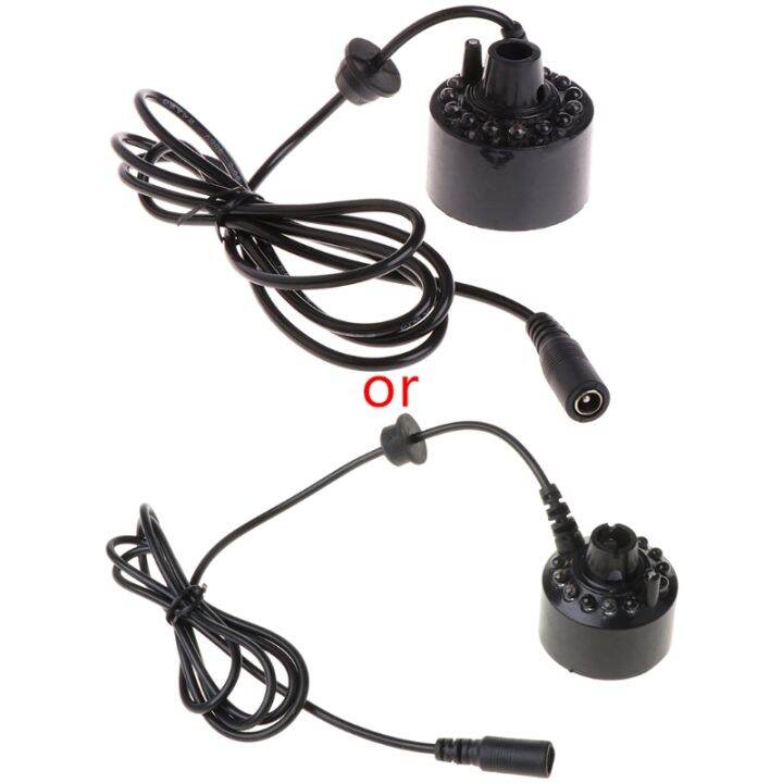 12 LED light Ultrasonic Mist Maker Fogger Water Fountain Pond Indoor