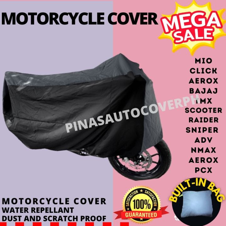 MOTOR COVER FOR MIO CLICK AEROX BAJAJ TMX SCOOTER RAIDER SNIPER ADV ...