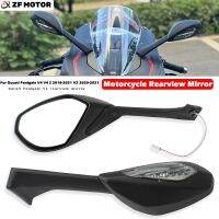 ☬❡ Mirrors LED Turn Signals For Ducati Panigale V4 2018-2021 2020 Speciale S Corse Anniversario Superleggera SP Motorcycle