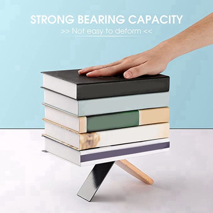 pair-of-bookends-office-bookshelf-wooden-book-rack-bookshelf-stopper-home-office-school-standard-size