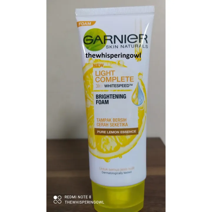 Garnier Skin Naturals Light Complete Whitespeed Brightening Foam Scrub
