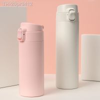 ❧ 20pr3412 Frascos de vácuo isolamento em aço inoxidável garrafa térmica mantenha a caneca fria e quente frasco do carro 450ml