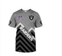 Oakland Raiders t shirt short sleeve custom cheap gift for fans