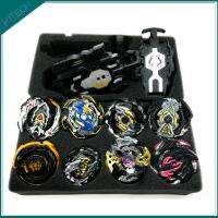 ชุด8ชิ้น Beyblade ระเบิดต่อสู้ท็อปส์ของเล่น Gyro Gt ระเบิด Bey ใบมีดที่มีการจัดการปล่อย