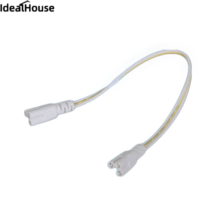 idealhouse-t8-t5-20ซม-สายต่อสายต่อปลายคู่3ท่อ-led-สำหรับหลอดฟลูออเรสเซนต์-led-รวมหลอดหลอดไฟสีขาว