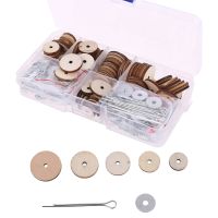 50 Sets Rotatable Wooden Joint and Multiple Sizes for Doll Plush Animal and Bear Craft Making