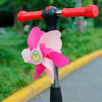 2023 NEW Children Tricycle Bicycle Pinwheel Long/Short Pole Scooter Windmill Decorative Accessories