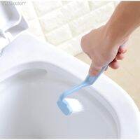 ❖▥► S-Shaped Toilet Bending Brush Toilet Cleaning Brush Dead Angle V-Shaped Cleaning Brush Portable Bathroom Cleaning Accessories