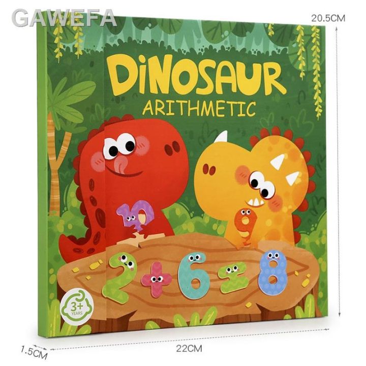 ongesmainan-montessori-anak-anak-dinosaurus-magnetik-buku-aritmatika-matika-penambahan-pengurangan-deposisi-mainan-matematika-pendidikan