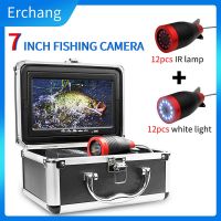 Ice Fishing Camera 7 Inch 1000TVL Underwater Fisherman Camera 24pcs Lights Infrared Russia Language Fishing Finder Winter Camera