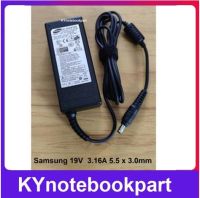 ORIGINAL ADAPTER  SAMSUNG   อแดปเตอร์ ของแท้ ซัมซุง 19V 3.16A 60W ขนาดหัว 5.5x3.0mm