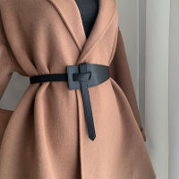 Designer Belts For Women High Quality Knot Soft Pu Leather Long Waistband Female Waist Wide Coat Corset Belt Cummerbunds Belts