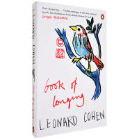 Original English book of longing Leonard Cohen poetry collection