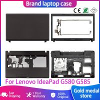 ใหม่ PC Case สำหรับ IdeaPad G580 G585 LCD ปกหลังด้านหน้า BEZEL palmrest ด้านล่างบานพับแล็ปท็อป Hound ฝาครอบเดี่ยว lower case