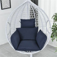 Swing Hanging Egg Rattan Chair Outdoor Garden Patio Hammock Stand Porch Cushions