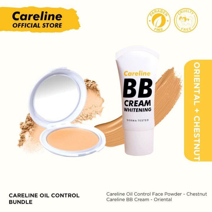 [OIL CONTROL BUNDLE] Careline Face Powder & BB Cream Lazada PH