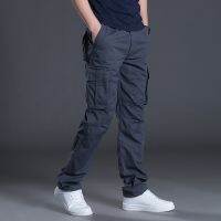 【CC】✓❒❃  Mens Pants Mens Pockets Large Size Men Outwear Straight Trousers