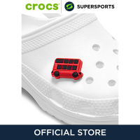 CROCS Jibbitz Double-Decker Bus ตัวติดรองเท้า ที่ติดรองเท้าjibbitz ตุ๊กตาติดรองเท้า ตัวติดรองเท้ามีรู