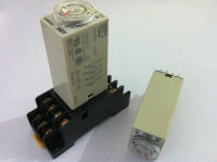 Dc12v Dc24v H3y-4 Ac220v Ac110v 0-5S/10S/30S/60S ตัวตั้งเวลาหน่วงเวลา14 Pin ฐานซ็อกเก็ตรีเลย์